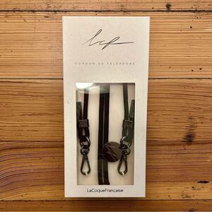 LaCoqueFrançaise Plain Nae Cord Black. NWT.